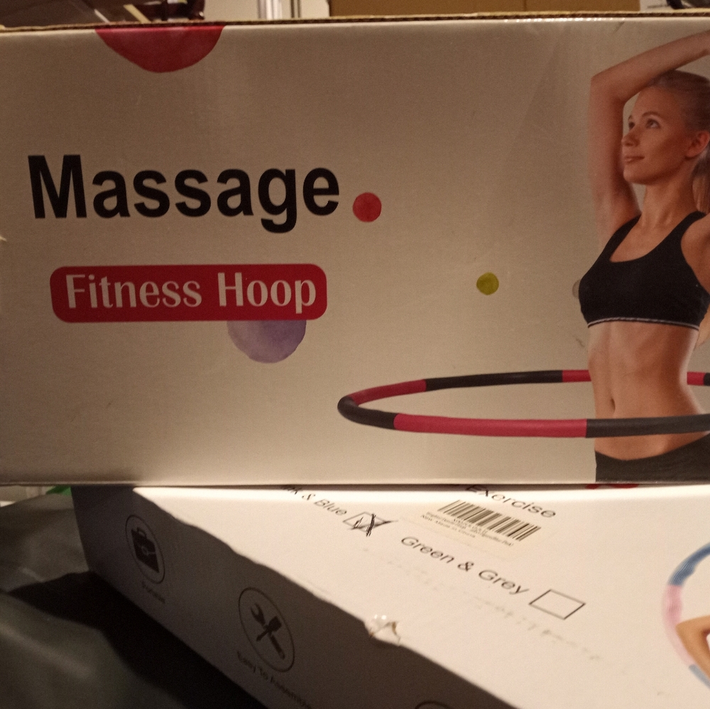 Fitness weighted hula hoop
